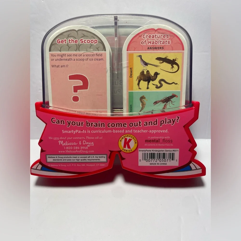 Melissa & Doug Smarty Pants Kindergarten Educational Activity With 120 Cards